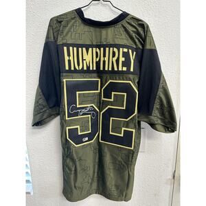 Creed Humphrey Autographed Jersey Beckett COA